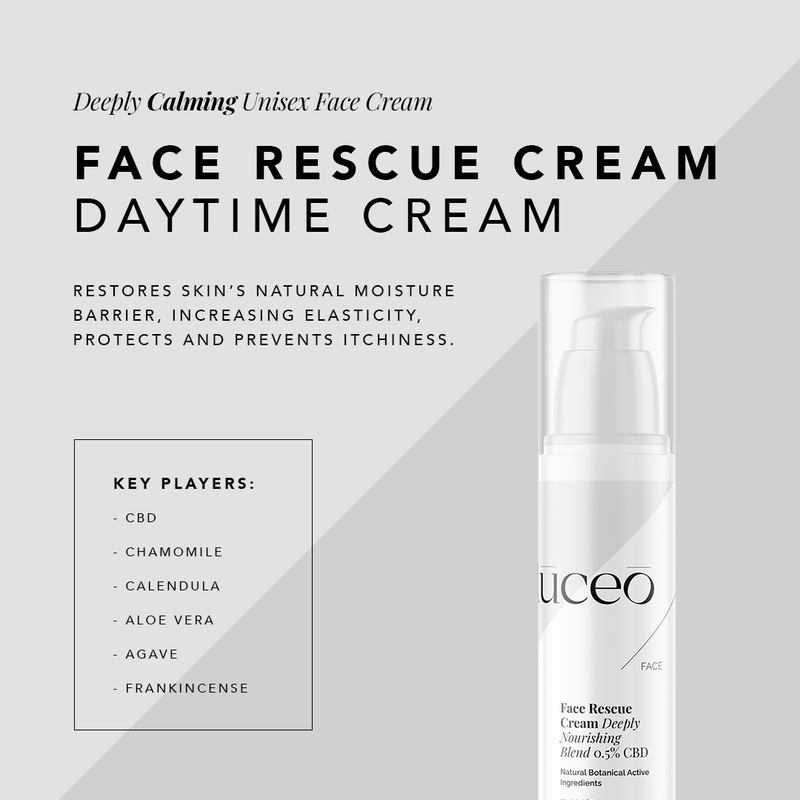 Face Rescue Cream - Unisex dagkräm
