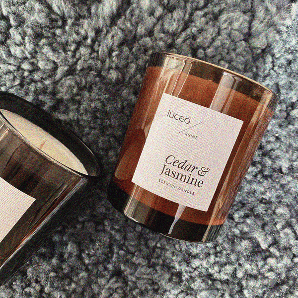 Duftkerze – Zeder und Jasmin